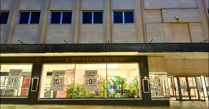 Cavendish House in Cheltenham is closing after 201 years of trade