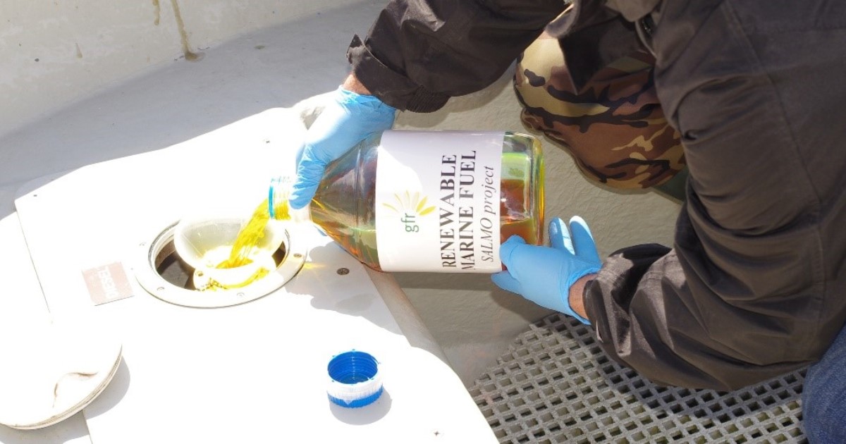 Firm makes ‘truly carbon zero’ engine fuel from fish farm waste