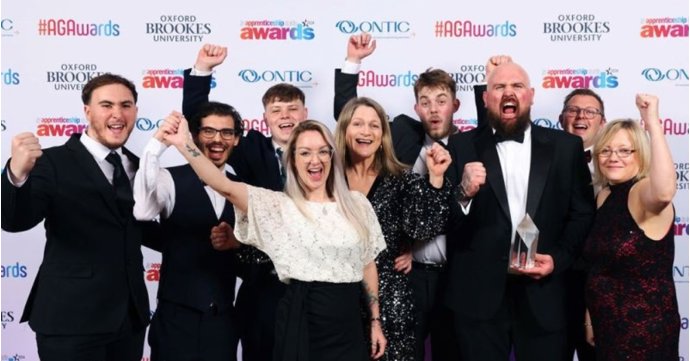 Gloucestershire aerospace firm wins best apprenticeship at national awards