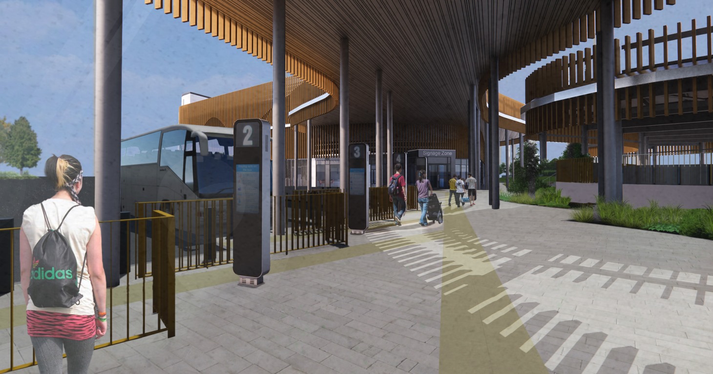 Plans revealed for new cafe at £33 million Arle Court transport hub