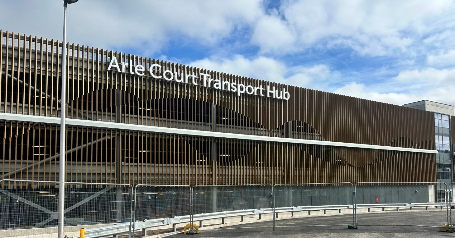Brand-new &#xA3;33-million-pound transport hub opens in Cheltenham