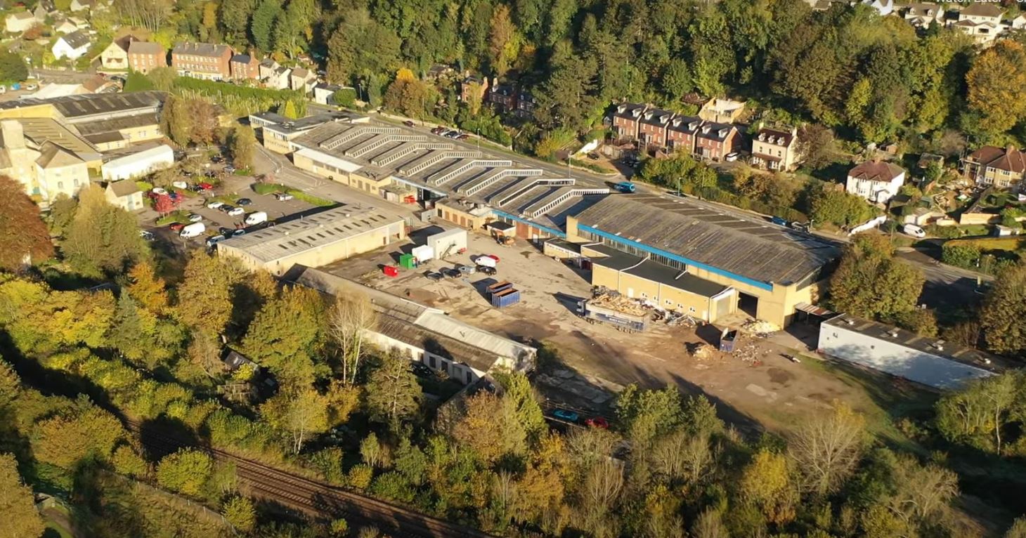 The brownfield site, pictured before its clearance, has been earmarked for development since 2018.