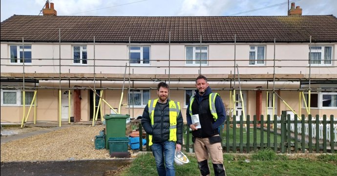 £1.4 million investment takes Cheltenham council houses towards a greener future
