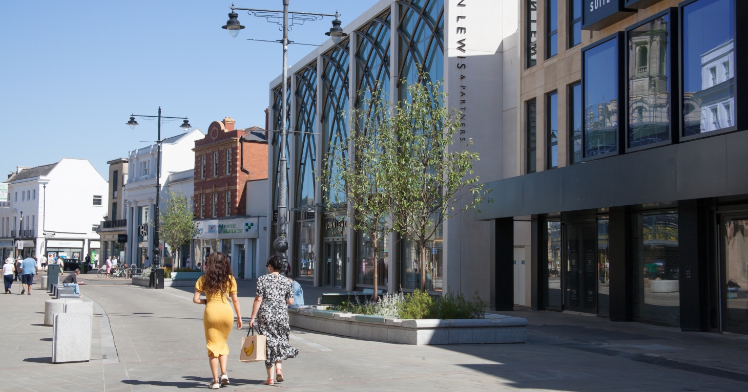 Cheltenham is outperforming the national average for town centre occupancy