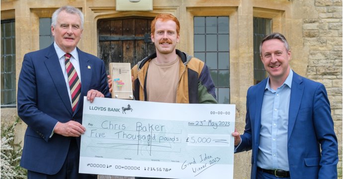 Student's wild swimming business idea wins big cash investment