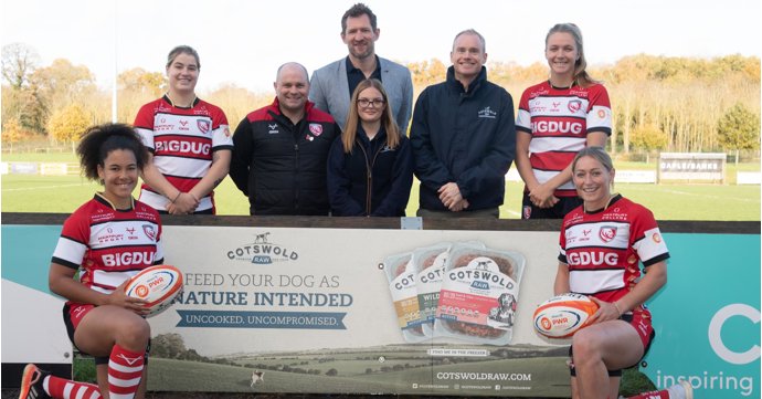 Cotswold RAW partners with Gloucester-Hartpury Women's rugby team for a second season