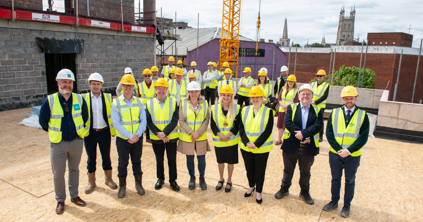 Gloucester’s £107 million digital quarter development reaches major milestone