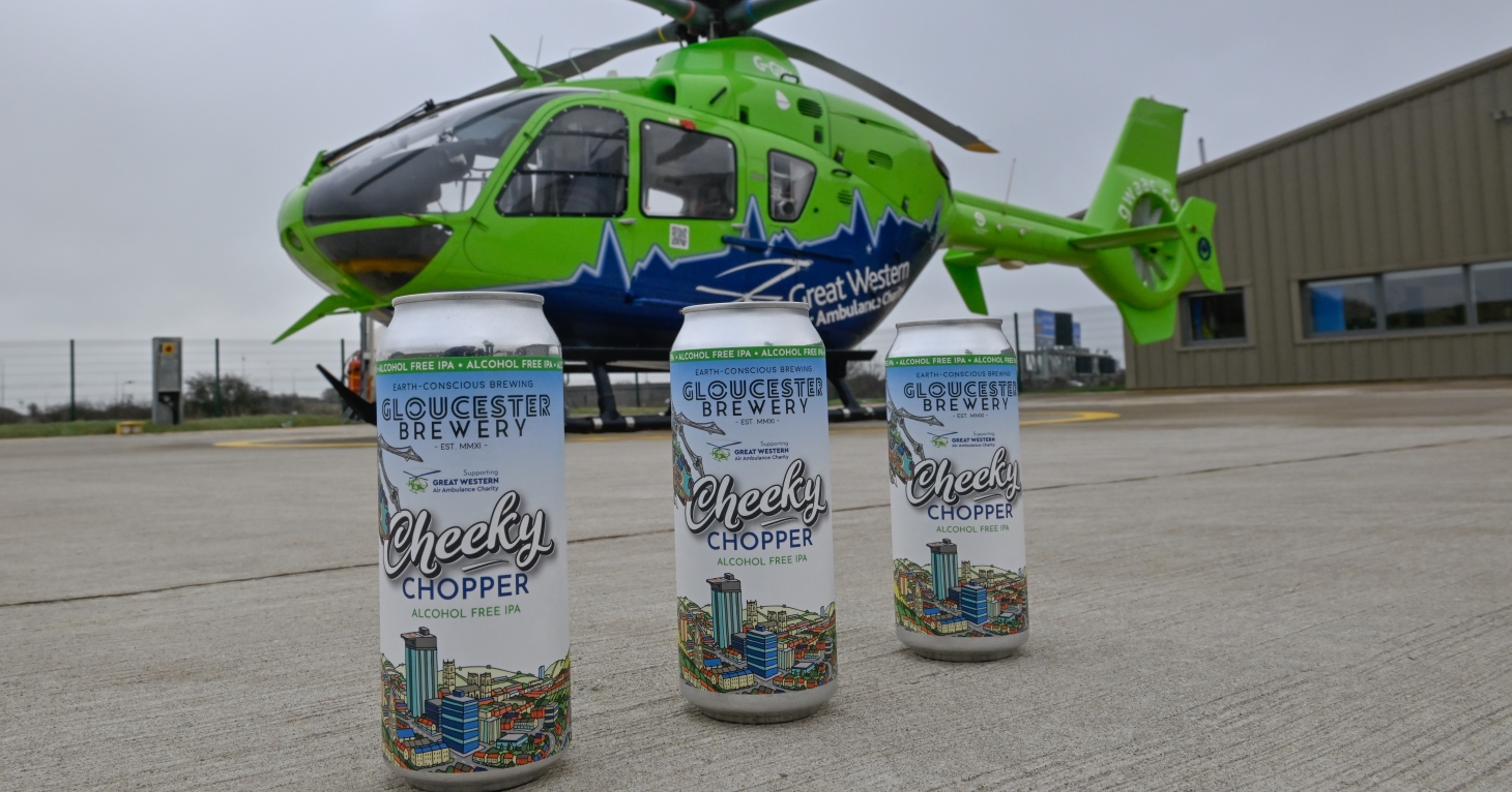 Gloucestershire brewery launches new non-alcoholic beer to support air ambulance charity