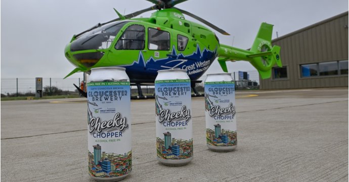Gloucestershire brewery launches new non-alcoholic beer to support air ambulance charity