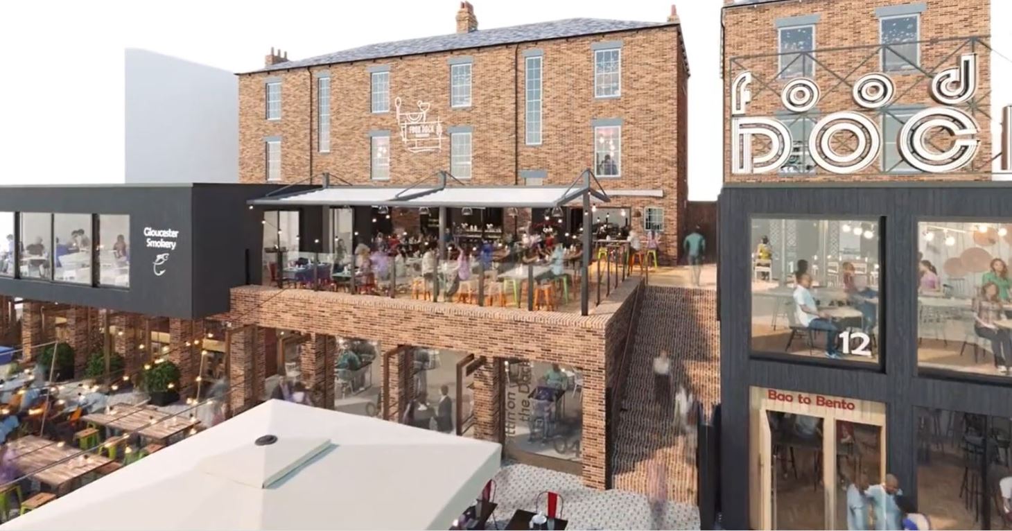 A fine dining restaurant will crown Gloucester Food Dock