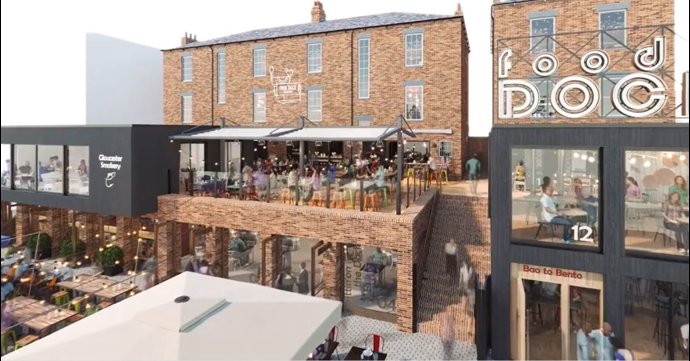 A fine dining restaurant will crown Gloucester Food Dock