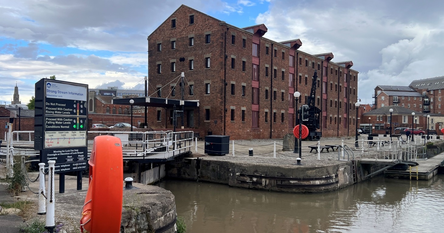 Navigation through Gloucester Docks could be restricted due to River Severn drought