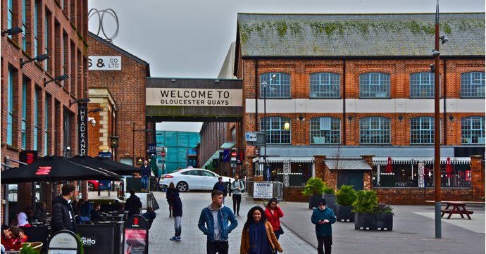 Gloucester Quays bucks national trend with rising sales