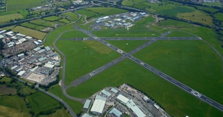 Gloucestershire Airport is being brought back to market after collapse of sale
