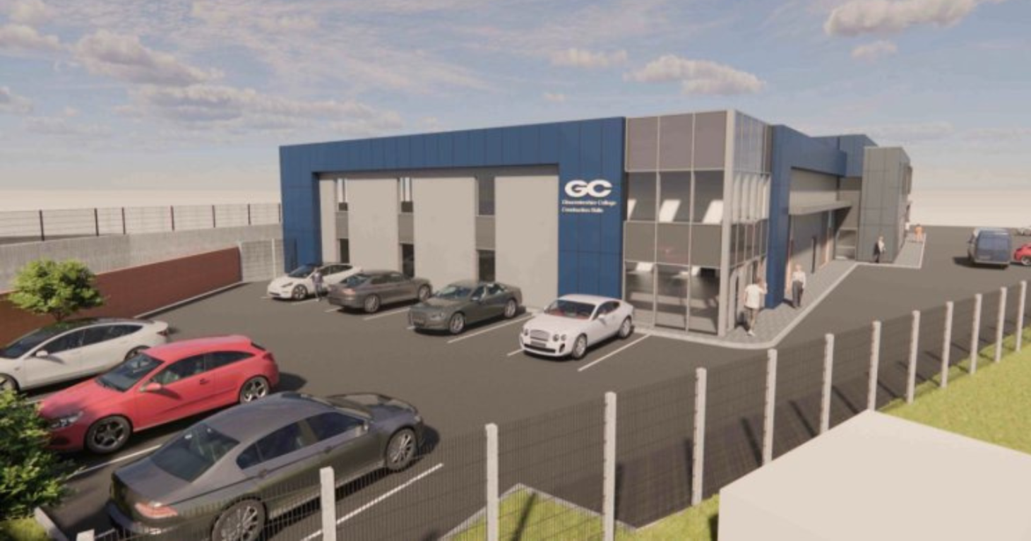 Gloucestershire College unveils plans for £4.5 million construction centre