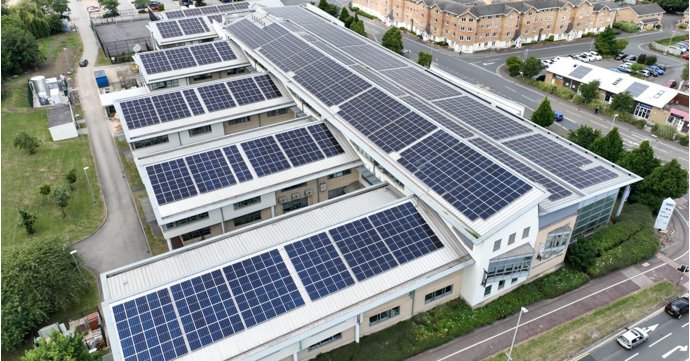 Gloucestershire College is the first in the country to switch to 100 per cent renewable energy