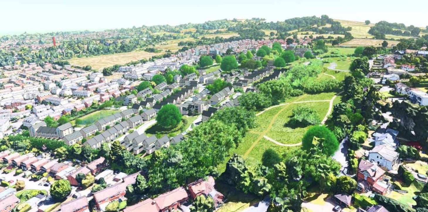 250 new eco homes and a country park approved for Cheltenham