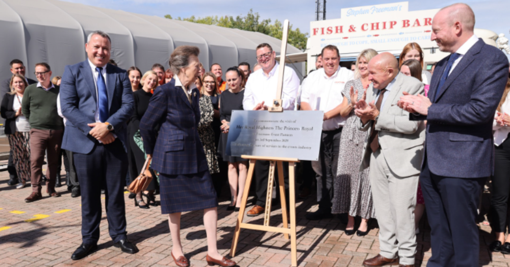 Gloucestershire events company marks 50 years with birthday party attended by royalty