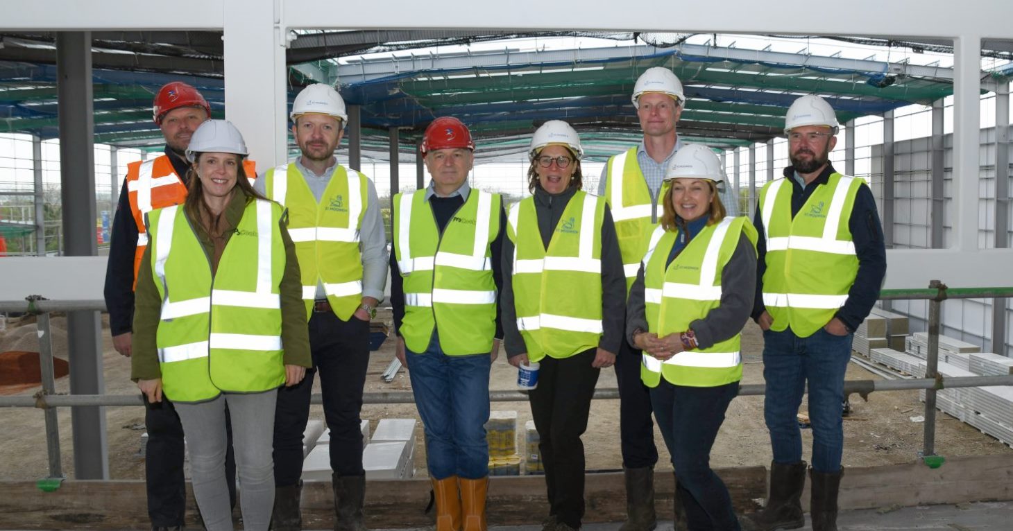 Work is already underway on the new headquarters for ProCook in Gloucester, just off junction 12 of the M5.