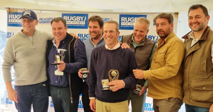 Celebrities attend Rugby For Heroes charity shoot