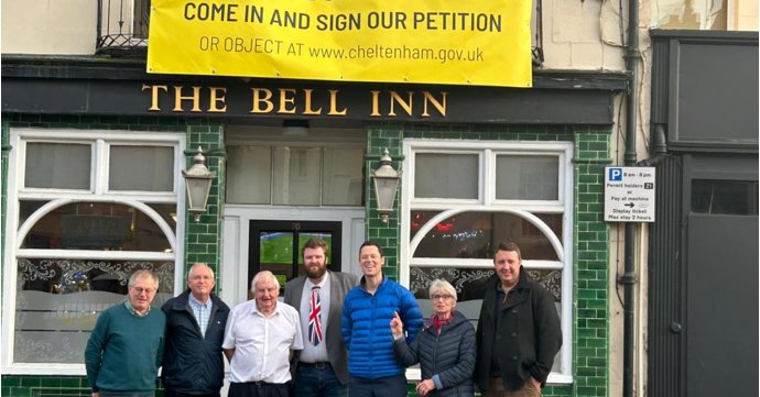Hundreds sign petition to save historic Cheltenham pub from being converted into homes