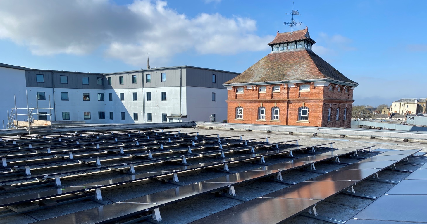 The Brewery Quarter goes green with new solar panel array