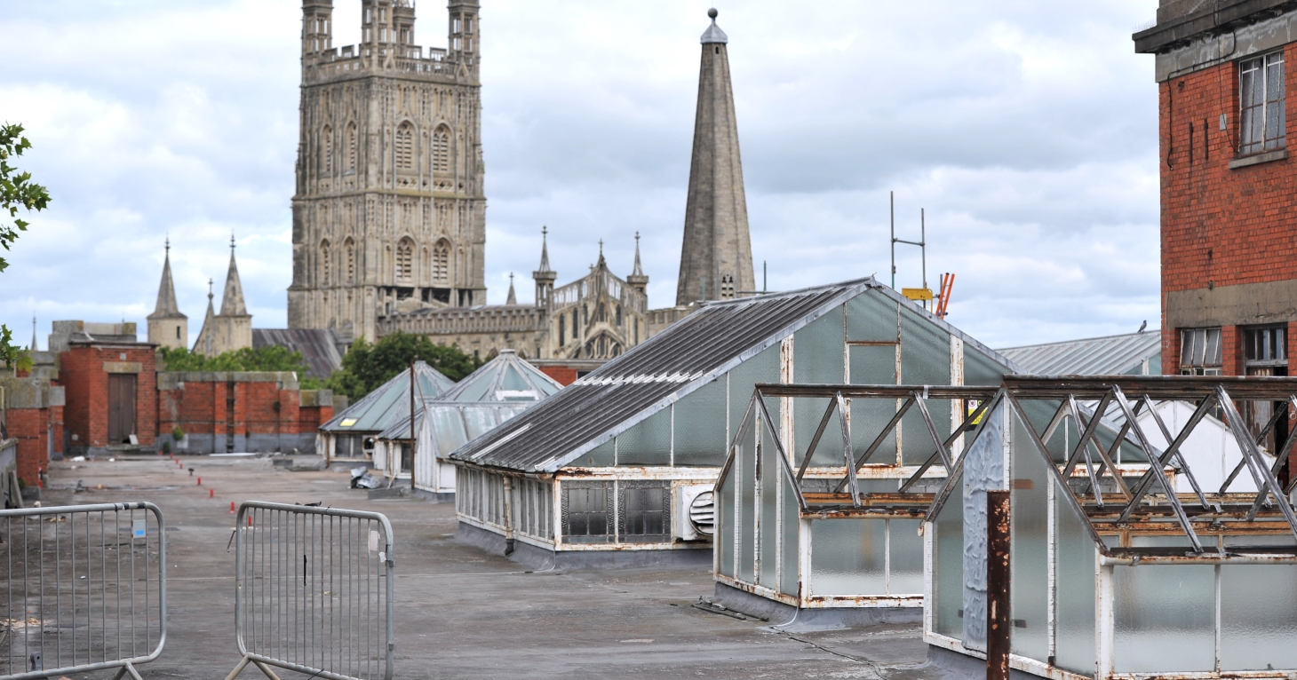 Images show transformation of Gloucester's former Debenhams is on track