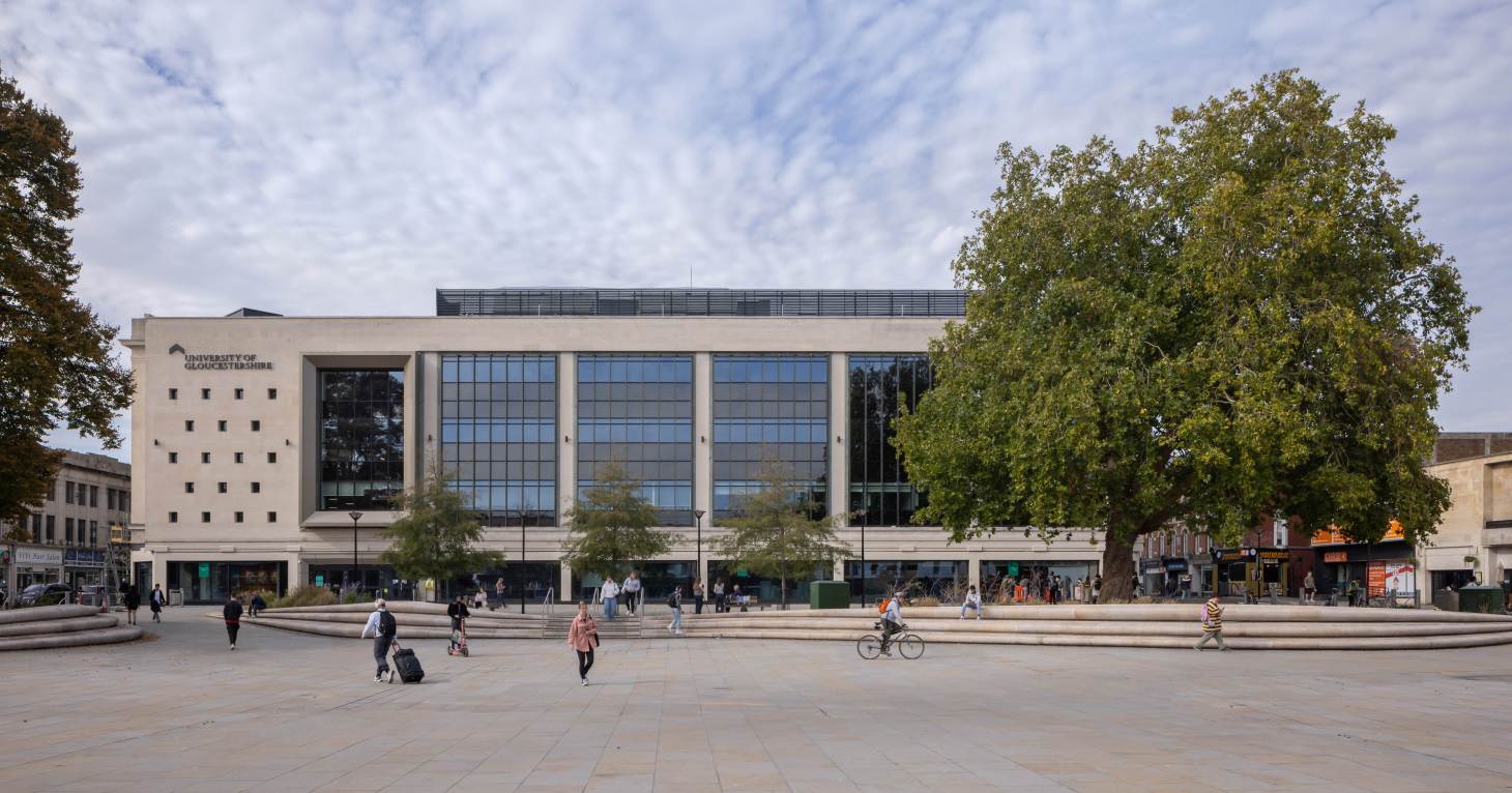 University of Gloucestershire’s City Campus wins top construction awards for Gloucester regeneration project