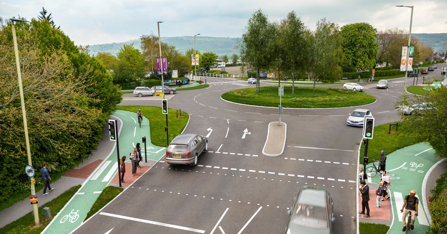 Work starts on the next phase of the Gloucestershire Cycle Spine