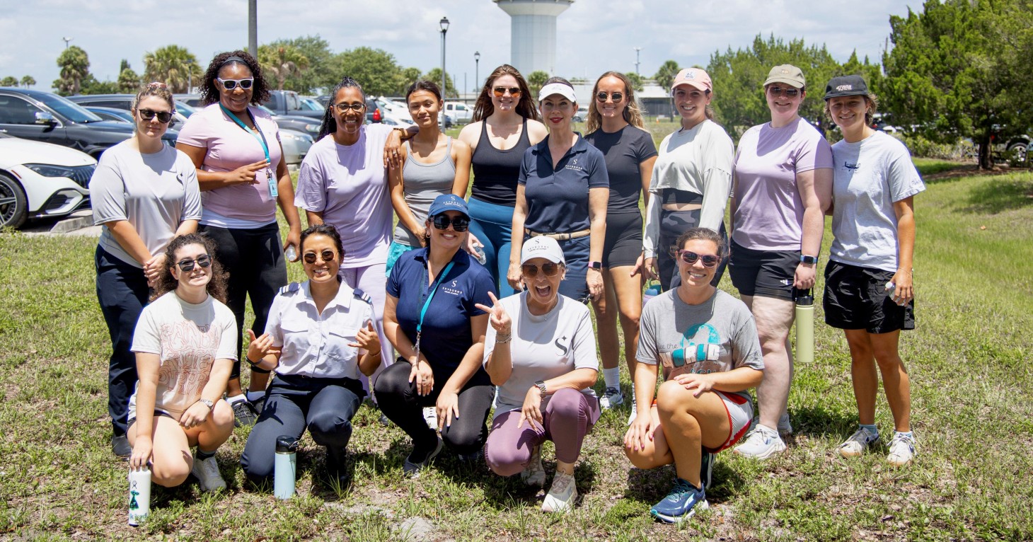 Gloucestershire airline academy partners with global charity to inspire women to learn how to fly