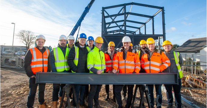 Global firm marks expansion of Cheltenham HQ with steel signing