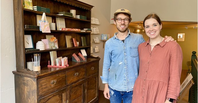 First look: New shop is a dream come true for Cheltenham's Wildflower Illustration Co