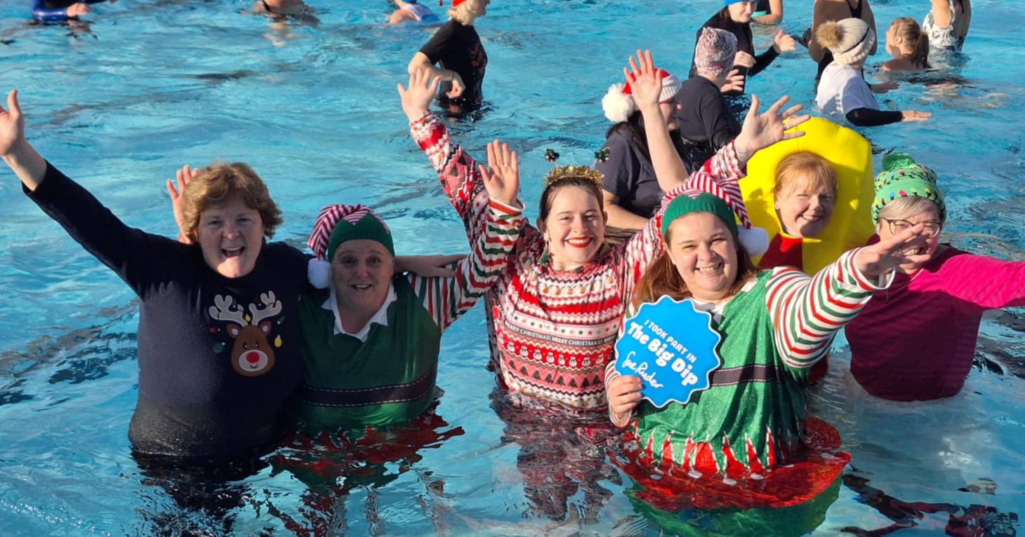 Cold plunge for charity at Cheltenham Lido this December
