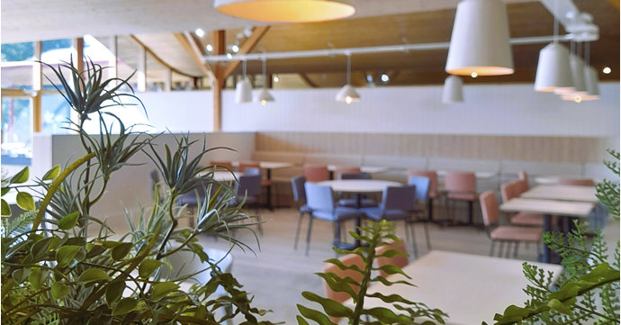 First look at Batsford Arboretum's revamped café