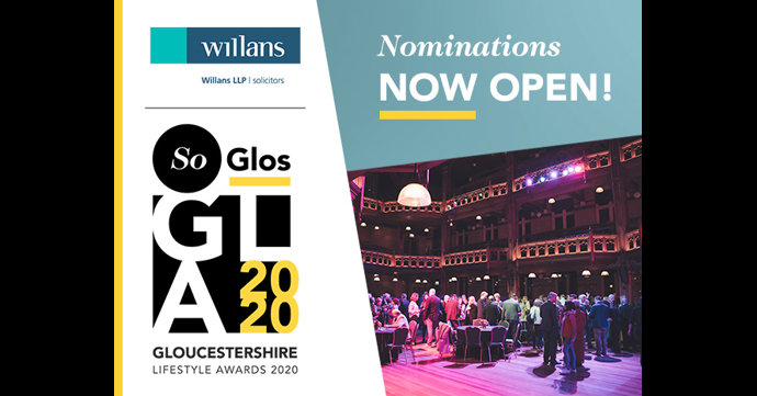 Nominations are now open for SoGlos Gloucestershire Lifestyle Awards 2020