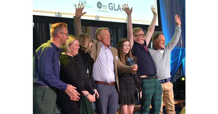 The best businesses from across Gloucestershire came together at DEYA for SGGLA 2022 - including the team from Adam Henson's Cotswold Farm Park.