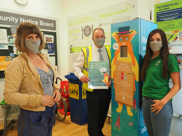 Two new recycle reward machines are being installed in the Forest of Dean in hopes to encourage residents and visitors to recycle empty bottles and cans.