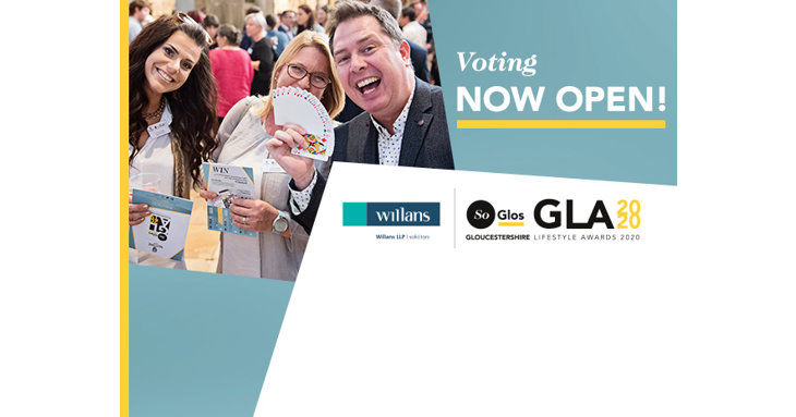 SGGLA voting is now open! Have your say in the third SoGlos Gloucestershire Lifestyle Awards.
