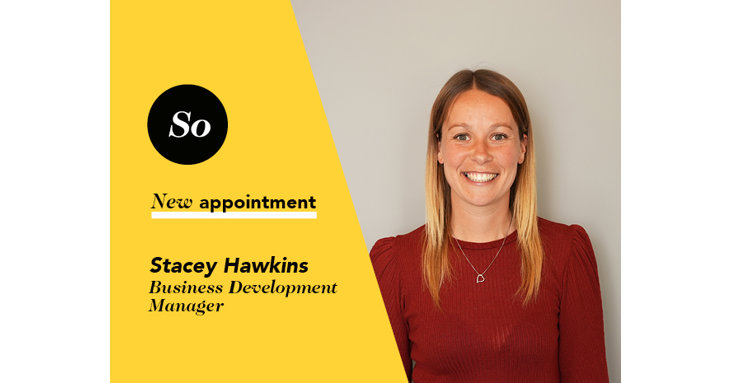 A warm welcome to Stacey Hawkins, who joins the SoGlos team as business development manager.