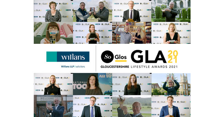 Cheltenham-based law firm Willans LLP solicitors is the proud headline sponsor of the SoGlos Gloucestershire Lifestyle Awards for a second year running.
