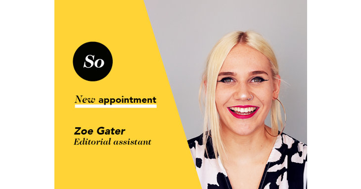 Zoe Gater joins the SoGlos team in Cheltenham as editorial assistant.