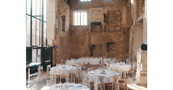 The stunning Blackfriars makes for an amazing Gloucester wedding venue.