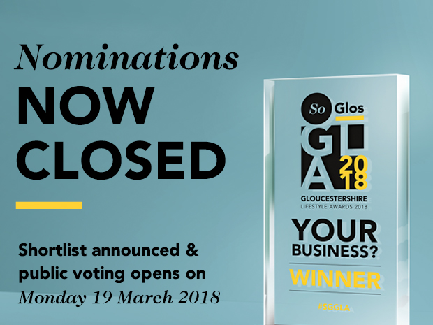 Hundreds of businesses nominated in SoGlos Gloucestershire Lifestyle Awards