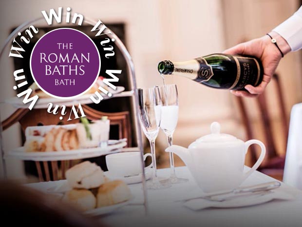 Enter to win a fabulous champagne afternoon tea at Bath Pump Room.