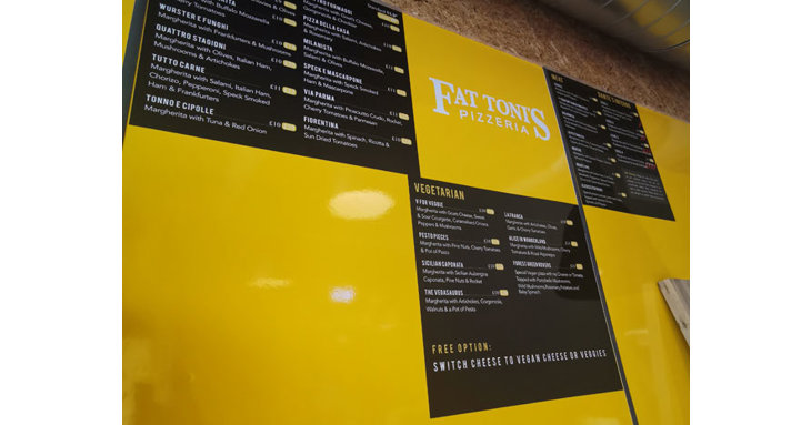 Fat Toni's Pizzeria menu