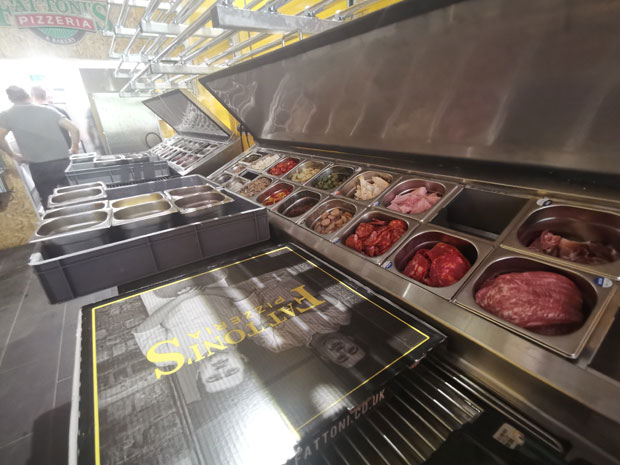 Fresh ingredients are ready to be transformed into tasty pizza toppings