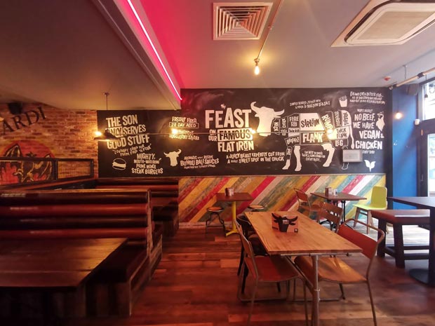 Son of Steak offers a casual dining experience and will open on Monday 23 September 2019.