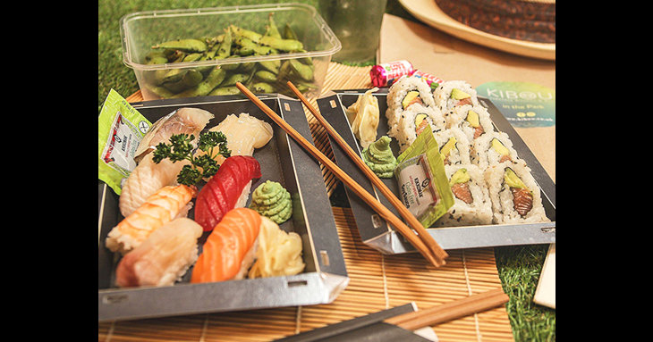 Enjoy takeaway sushi from KIBOU in Cheltenham, with its new click and collect bundles aimed at picnickers, launching this May 2022.