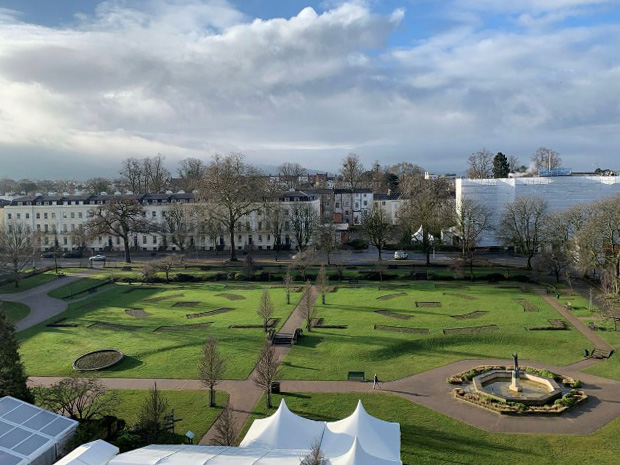 The new venue will offer an independent dining experience, as well as gorgeous views over Cheltenham's Imperial Gardens.