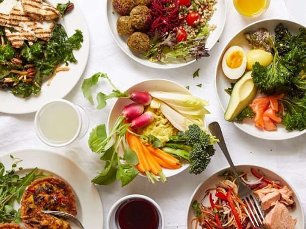 Salads, slaws and sourdough pizzas all feature on the Daylesford Delivered menu, now being delivered to homes and businesses in the Cotswolds.